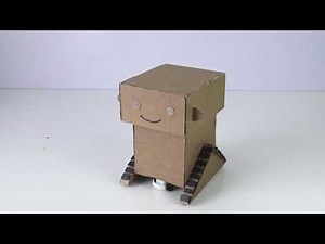 How to Make Cute Cardboard Robot