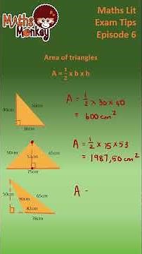 Exam tips - Ep 6: Area of a triangle