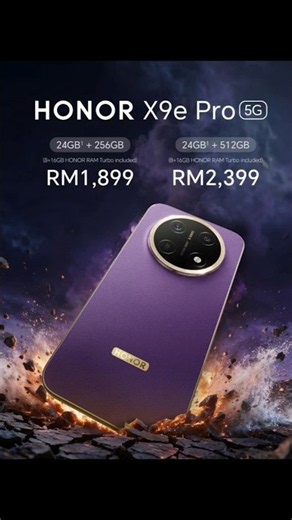 HONOR X9e Pro #HONOR #HONORMalaysia #PilihanUtamaRakyatMalaysia #HONORX9e #HONORX9ePro