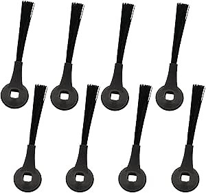 Side Brush Compatible with Shark IQ Robot AV2511AE RV1001AE(R101AE) AV2501AE RV2502AE AV911S EZ R101 RV1000 RV1012AE RV1001AE AV1010AE RV1000 AV2501S Vacuum Cleaner Brush Replacement Parts-8Pack