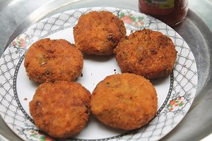 Vegetable Cutlets Recipe - Veg Cutlets Recipe