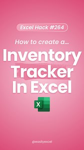 9.7K views · 244 reactions | If you’re doing this in Excel… STOP NOW!  Learn how to create a simple inventory tracker in Excel using the Filter function! #excel #spreadsheets #accounting #exceltips #finance #workhacks #exceltricks #corporate #tutorial | Easilyexcel | Facebook