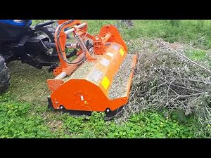 New Holland t4050f front pto mulcher