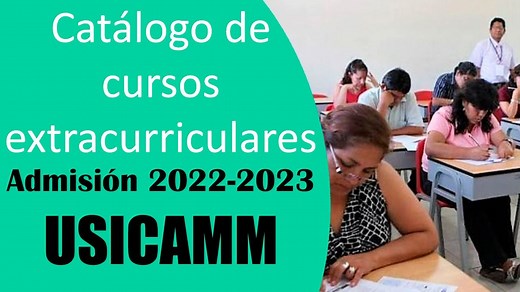 Catálogo de cursos extracurriculares válidos por USICAMM - Diario Educación
