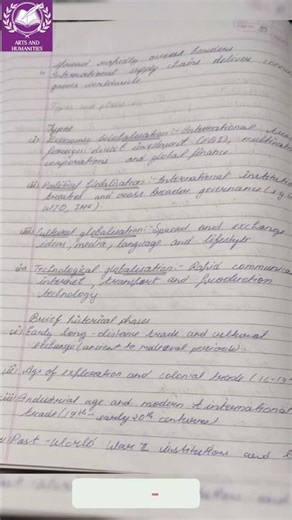 Globalisation Class 12 | Political Science NCERT Notes | CBSE 2026 | 📘 Helpful resources ↓