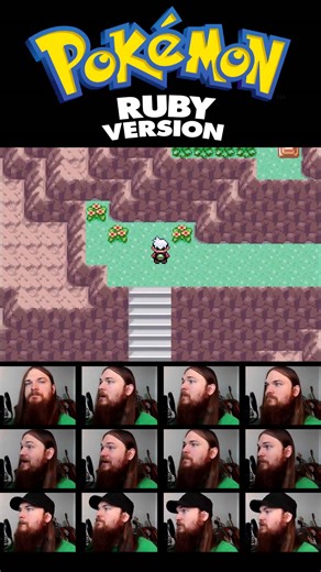 Pokemon Ruby Sapphire Emerald 🎵 Mt. Pyre #pokemon #pokemonruby #nintendo #gaming #acapella #vgm