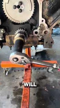 5.3 SETTING TIMING AND INSTALLING TIMING CHAIN #car #carshorts #mechanic #chevy