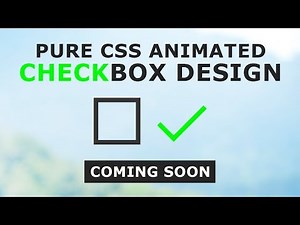 CSS TRANSFORMICONS - Pure CSS Animated Checkbox Design - Coming Soon
