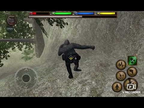 Ultimate Jungle Simulator - Silverback Gorilla boss battle