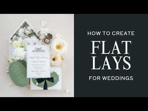 Learn How to Create Wedding Flat Lays in Under 7 Minutes