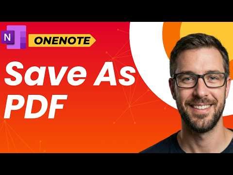 How To Save OneNote As PDF Step By Step [2026 Guide]