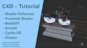 Create a Universal Shader Deformer in C4D