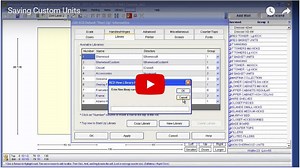 Saving Custom Units - KCD Software