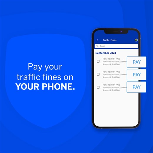 Traffic fines piling up? Clear them up with just a few taps on our Banking App. #SBLove💙 | Standard Bank - South Africa
