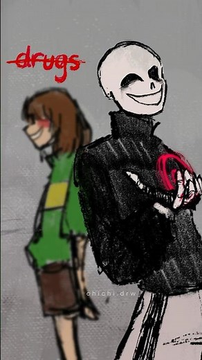 Something Random. Killer & Chara | UNDERTALE AU Animation⚠️flash