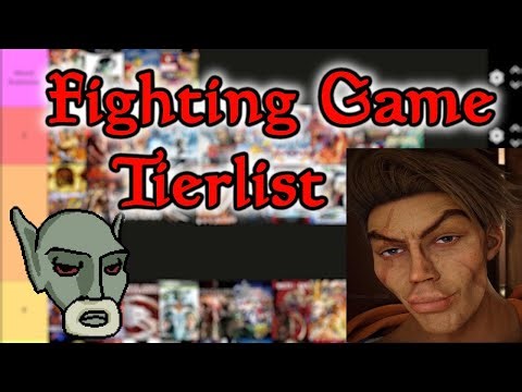My Fighting Game Tierlist - 100% Best Opinion