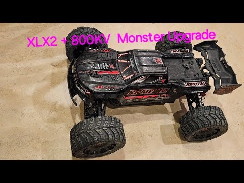 Installing the Castle XLX2 & 800Kv Motor in Our ARRMA Kraton 8S: Unleashing More Power!