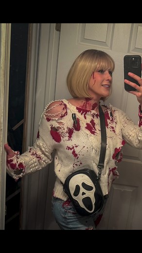 DIY Ghostface Halloween Costume Tutorial