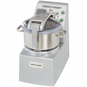 Robot Coupe R8 2-Speed 8.5 Qt. / 8 Liter Stainless Steel Batch Bowl Food Processor - 240V, 3 Phase, 3 hp