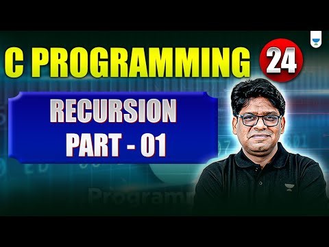 C Programming Lecture 24 | Recursion in C Part 01 | Pankaj Sharma Sir