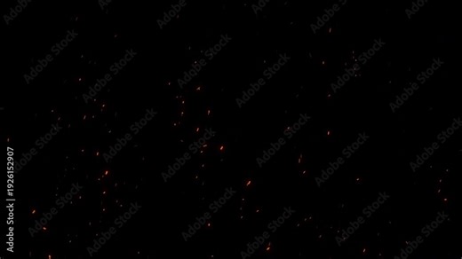 Fire Ember Particle Animation. Burning Spark Particles. Flying Ember. Glowing Ember. Fire Ash Particle. Medium Dense Fire Ember