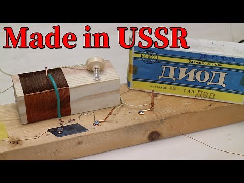 [Eng sub] I got Soviet-made germanium diode and modified the radio.