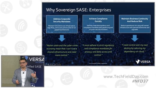 From Cloud to Sovereign: Exploring Versa’s Three SASE Deployment Options - Techstrong TV