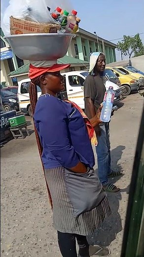 The accra testarment of African street life. hocking is daily life.