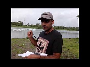 Lake evaporation using Meyer's formula | Hydrology