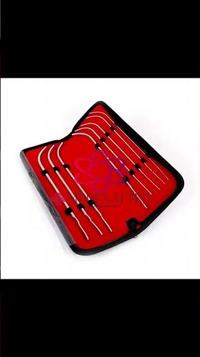 Hegar Dilator 8 Pen Sound Set Uterine Vaginal Gynecology Candle Dilator Kit Dilator +923417330036