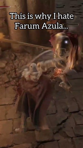 This is why I hate CRUMBLING Farum Azula #eldenring #eldenringclips #farumazula #mohg #games #ps5