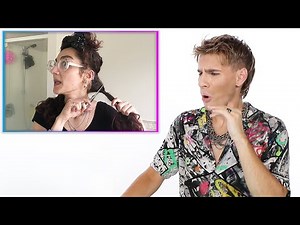 Hairdresser Reacts To Long Hair To Pixie Cut Transformations