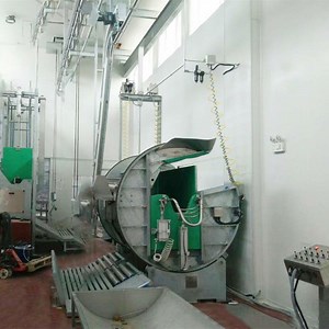 [Hot Item] Kosher Halal Stunning Killing Machine Abattoir Equipment for Cattle Slaughter House