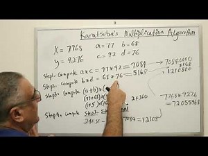 Karatsuba's Multiplication Algorithm