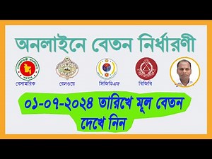 Salary Increment 2024 | pay fixation increment 2024 | ibas++ 2024 | বার্ষিক বেতন বিবরণী | Basic Pay