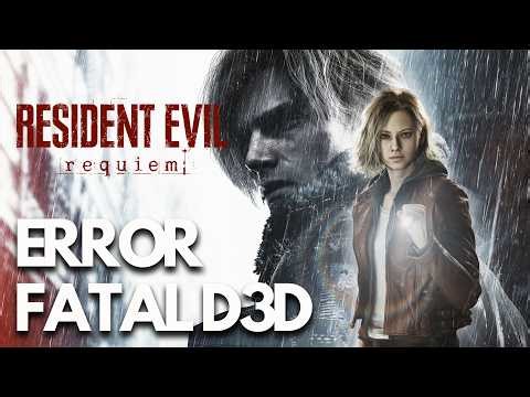Resident Evil Requiem Error Fatal D3D / Unhandled Exception / re9.exe SOLUCIÓN 🎮 (Guía PC)