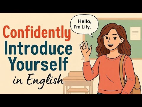 Speak Confidently About Yourself in English | Easy Self-Introduction Tips for Beginners