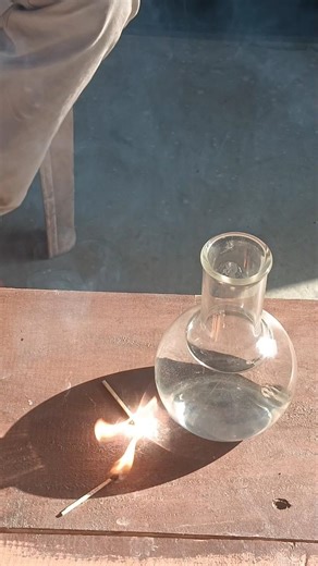 fire 🔥 physics ( convex lens)#physics #experiment #science