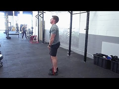 Romanian Deadlift With Band