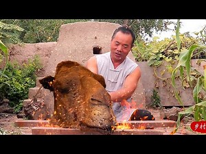 CAMEL HEAD FEAST! Stewed 24 Hours, Super Tender! A Delicacy From Rural Village | Uncle Rural Gourmet