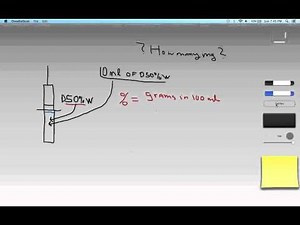 Dosage Calculations with Percentages