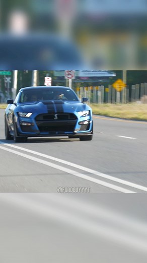 Insane GT500 Flyby! #gt500 #shelbygt500 #fypchallenge | FordGuyyyt