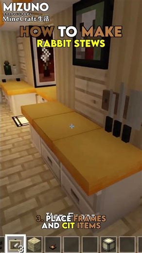 How to Make Custom Rabbit Stew in Minecraft with Mizuno CIT Pack