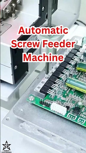 Automatic Screw Feeder Machine for PCB Assembly 🔩⚡