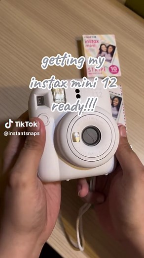 Get Ready with My Instax Mini 12