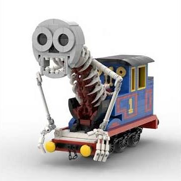 Thomas Shed 17 Skull Thomas exe Lego Moc