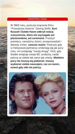 Kurt Russell i Goldie Hawn razem