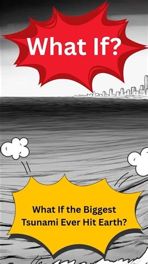 What IF - What If the Biggest Tsunami Ever Hit Earth? #nobatidao