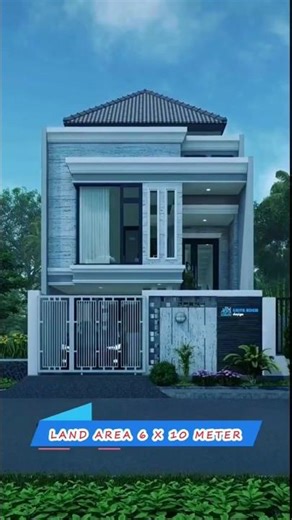video desain rumah split level #shortvideo