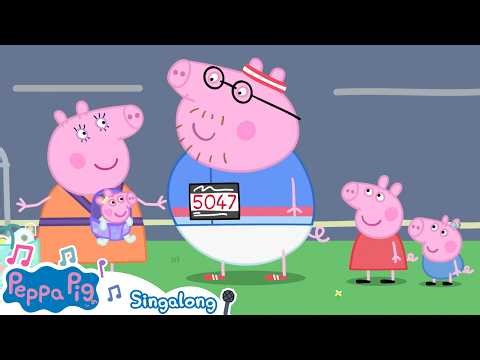 Daddy Pig's Running Motivation Mix [NEW!] 📕 Karaoke & Sing Along for Kids Songs 💞 Peppa Pig Songs